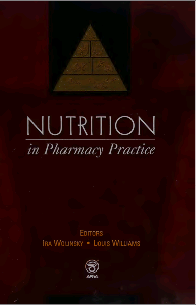 Nurtrition in Pharmacy Practice BY Wolinsky - Scanned Pdf with Ocr